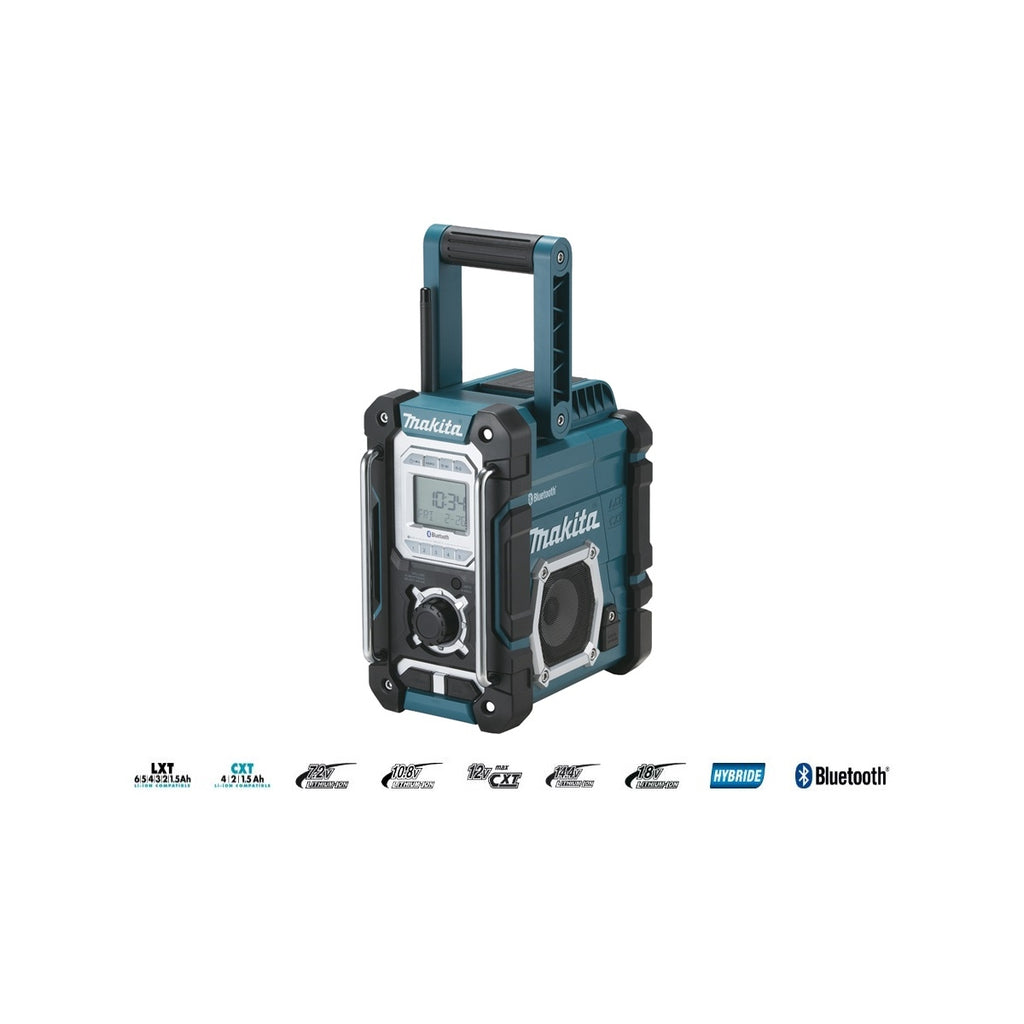  Makita DMR108 Radio De Chantier Bluetooth 7,2 à 18 V Li-Ion (Produit Seul)