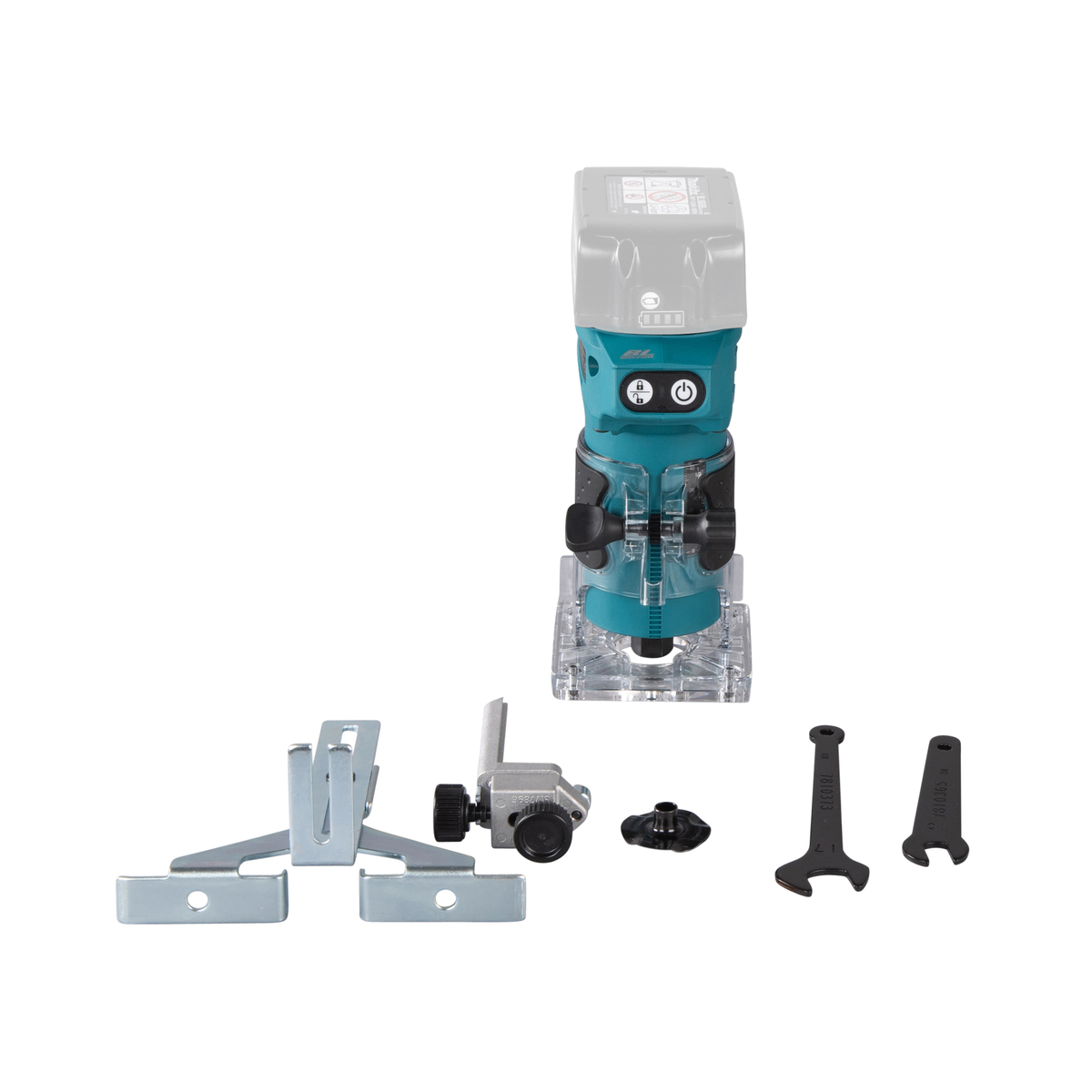  Makita DRT52Z Affleureuse 18V LXT ø8 Mm (Machine Seule)