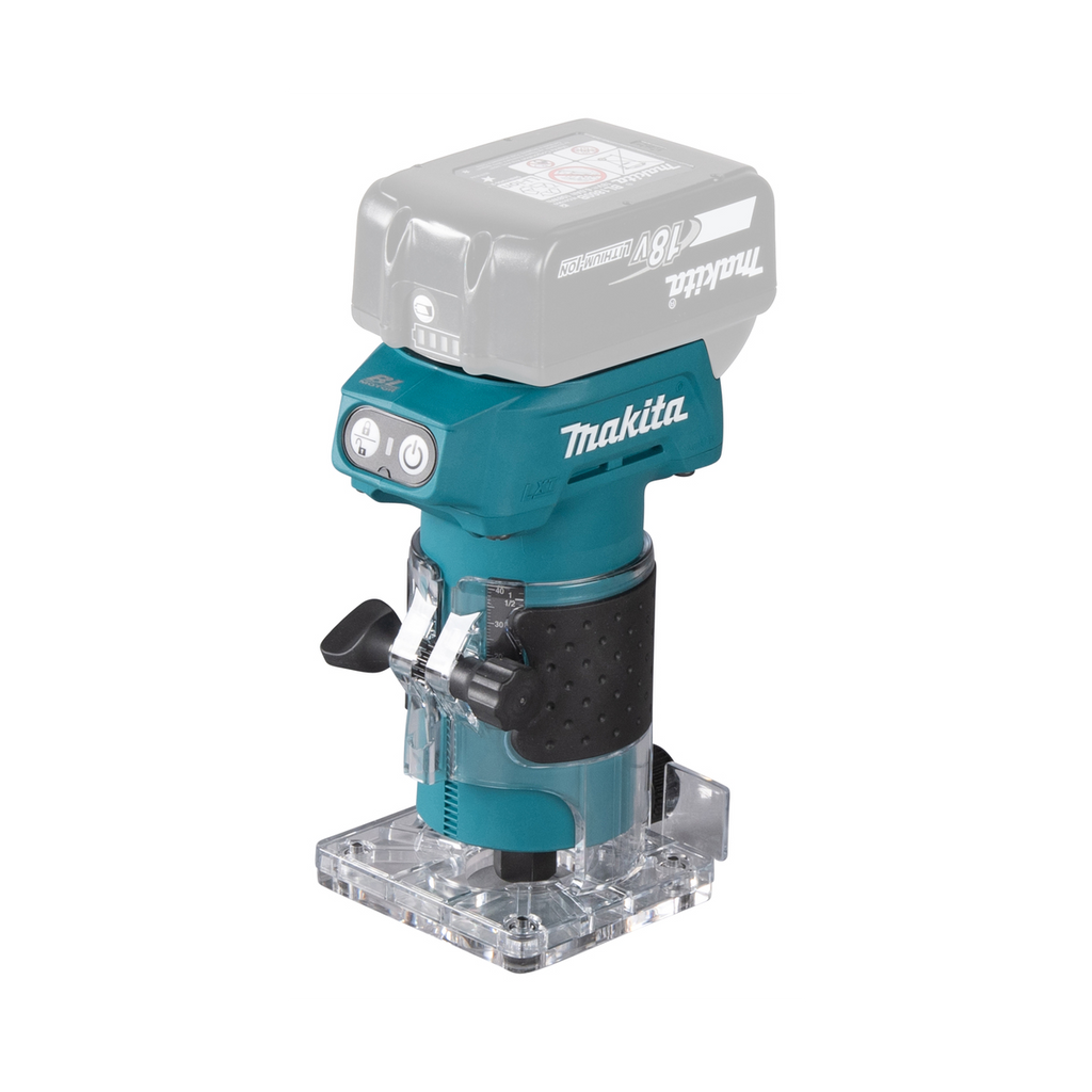  Makita DRT52Z Affleureuse 18V LXT ø8 Mm (Machine Seule)