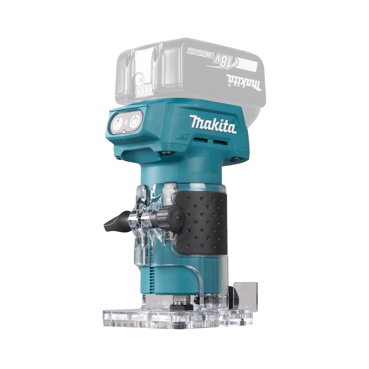  Makita DRT52Z Affleureuse 18V LXT ø8 Mm (Machine Seule)