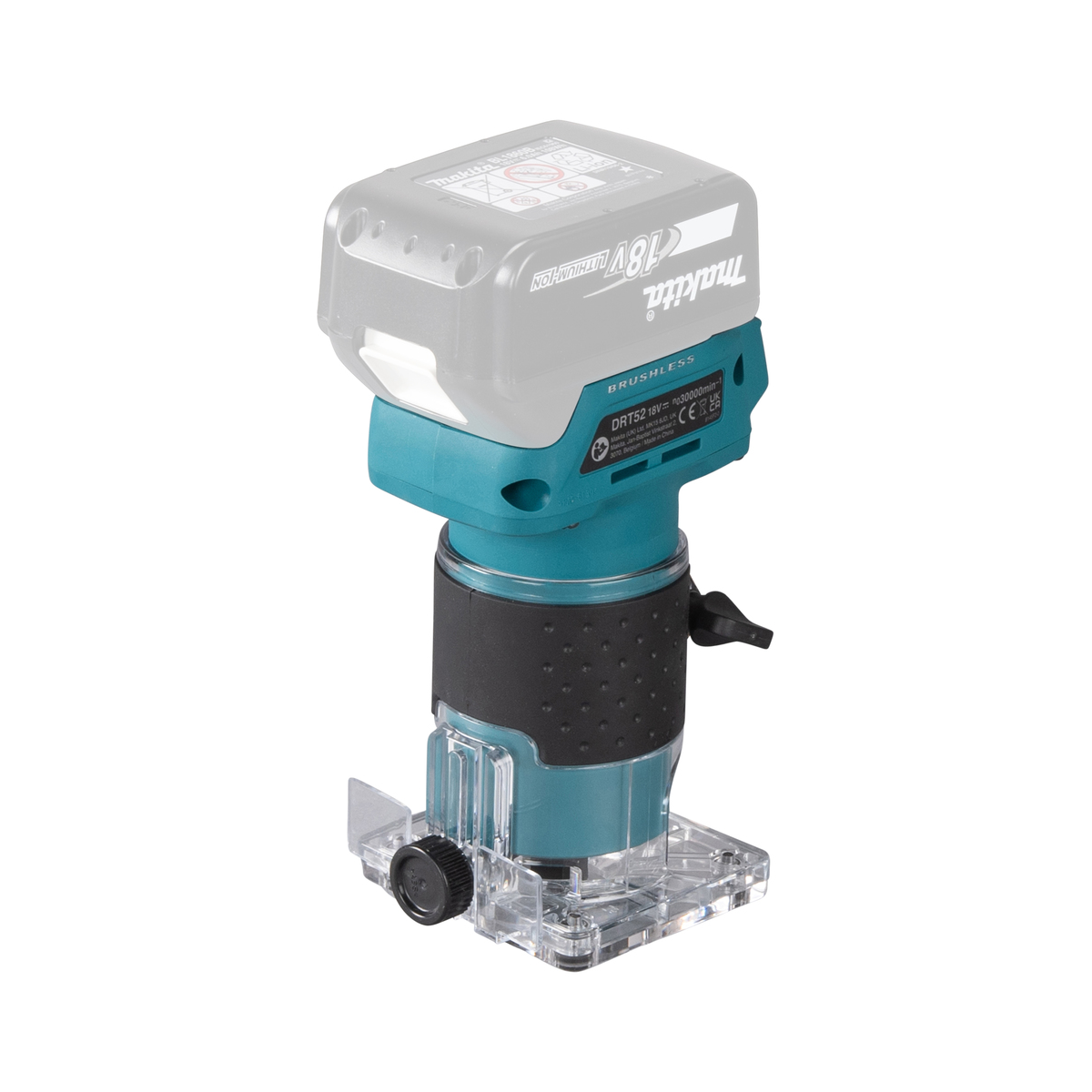  Makita DRT52Z Affleureuse 18V LXT ø8 Mm (Machine Seule)