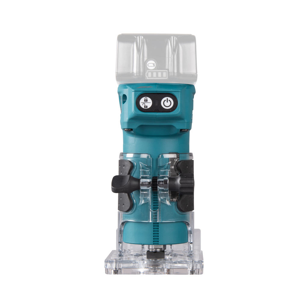  Makita DRT52Z Affleureuse 18V LXT ø8 Mm (Machine Seule)