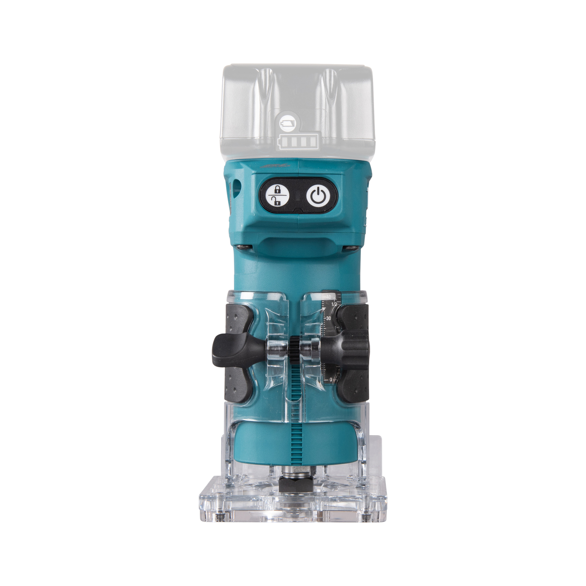  Makita DRT52Z Affleureuse 18V LXT ø8 Mm (Machine Seule)