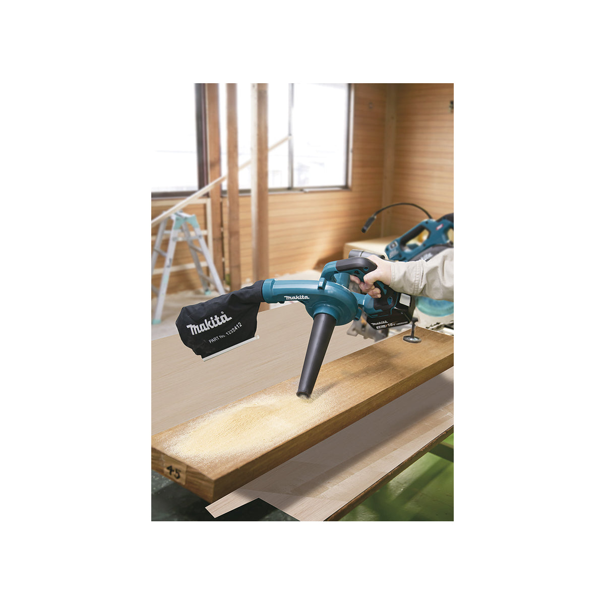  Makita DUB186Z Aspirateur Souffleur 18 V Li-Ion (Produit Seul)
