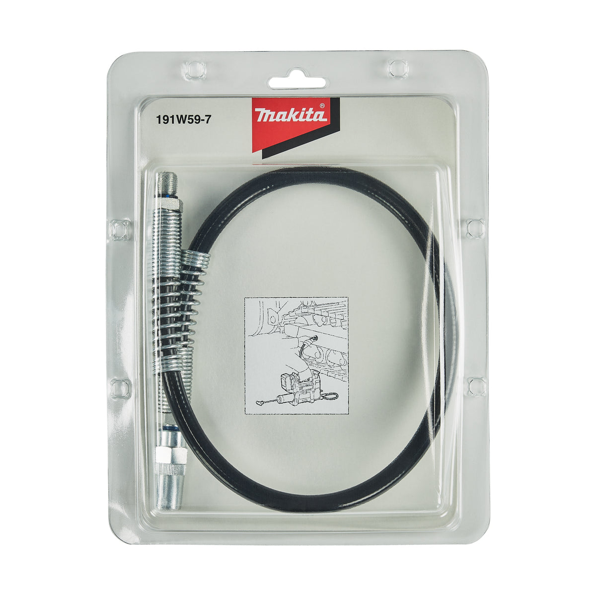  Makita Flexible 600mm Pour Pompe à Graisse DGP180 (191W59-7)