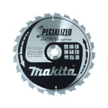  Makita Lame De Scie Circulaire Bois & Clous ø165mm 16dts B-33037