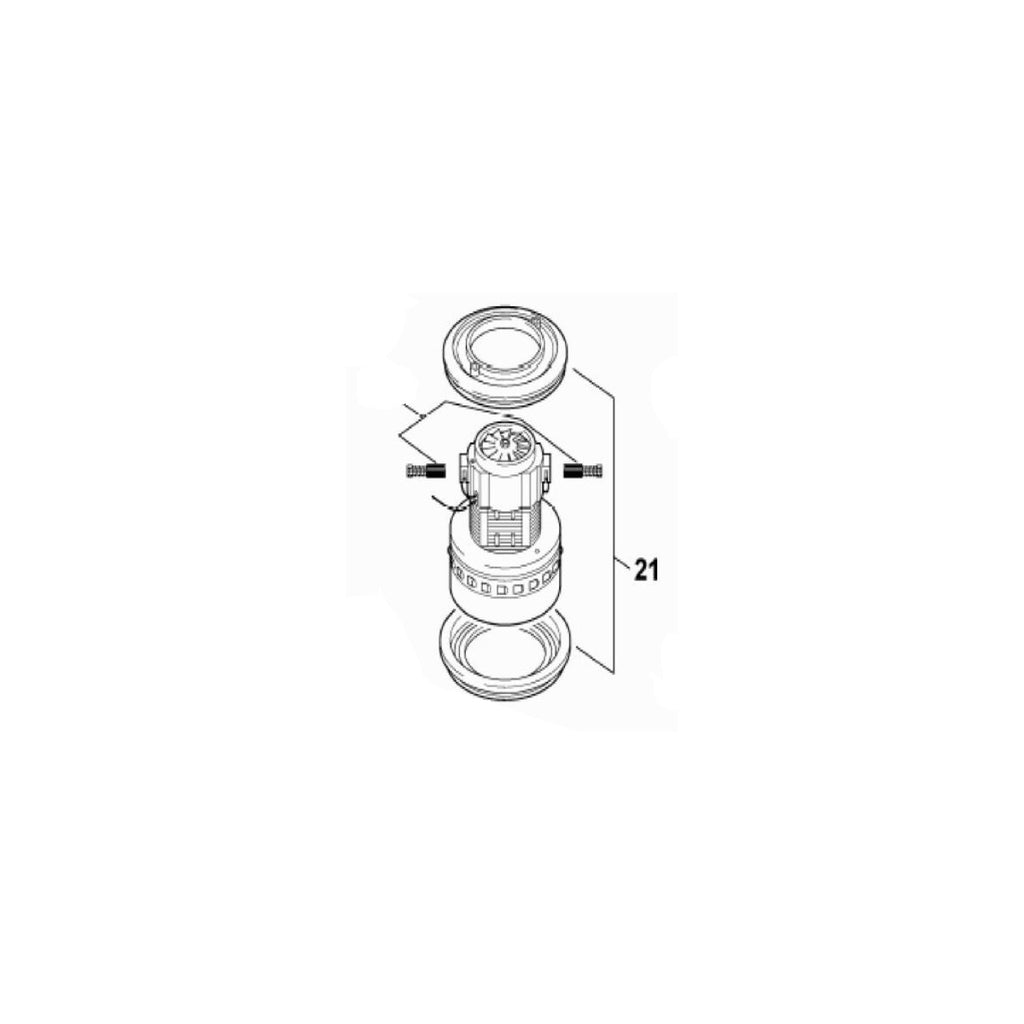  Makita Moteur D'aspirateur 447M, 447L, 446L, CH1028 (W49594)