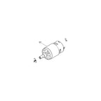  Makita Moteur électrique Pour Souffleur DUB185, DUB186 (629484-9)