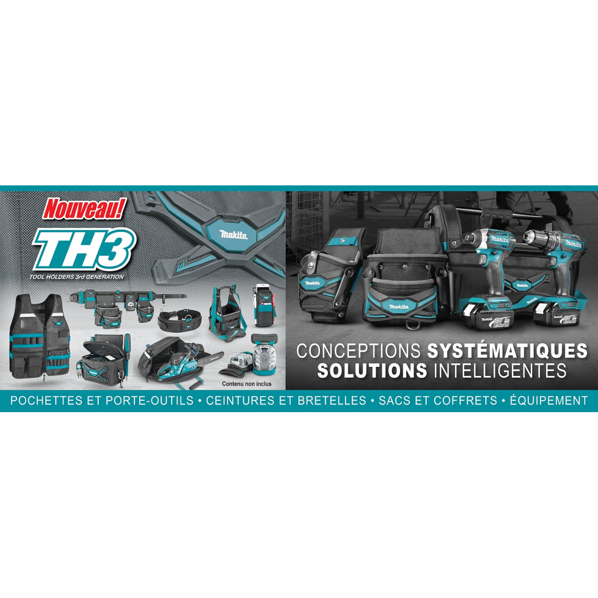  Makita TH3 Holster Porte Sécateur (P-72104)