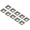  Metabo Lot 10 Couteaux Réversible En Carbure Pour Fraiseuse LF724 & LF850 (630545000)