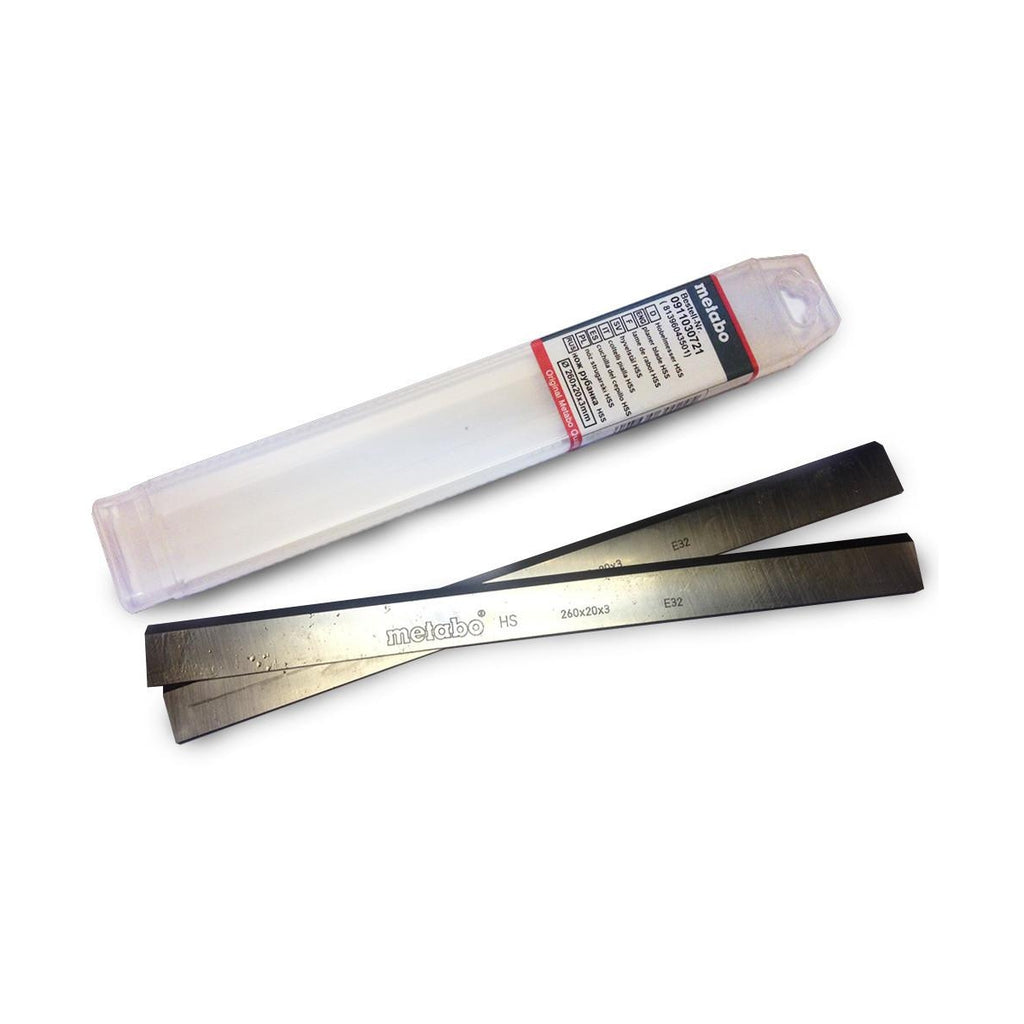  Metabo 2 Fers De Rabot HSS 260mm Pour HC260 C/M/K (0911030721)