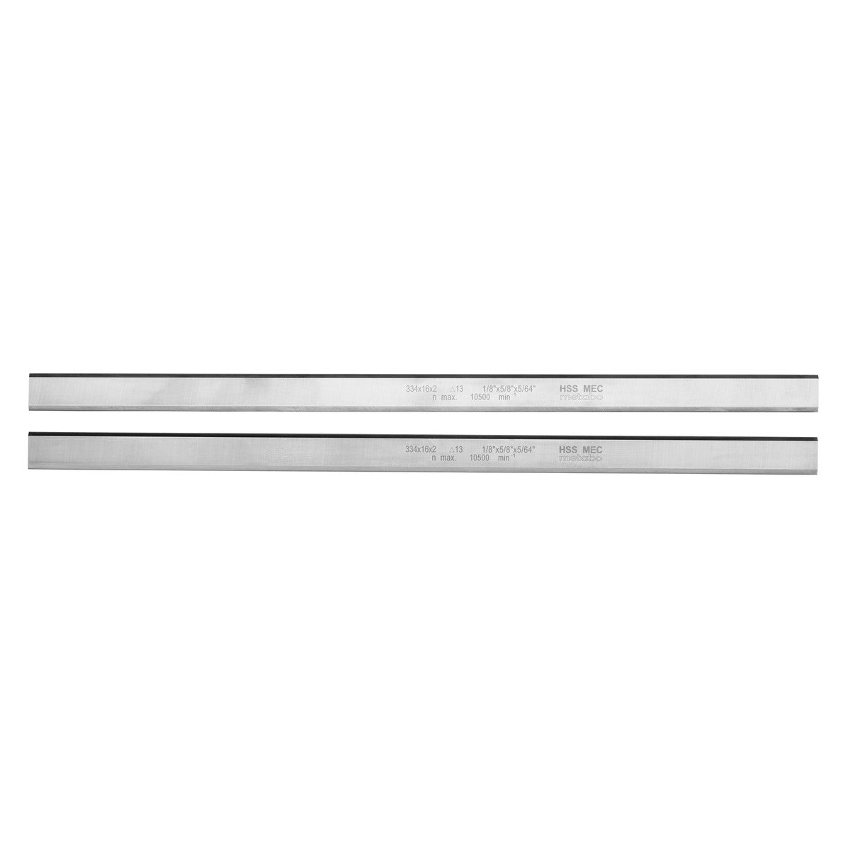  Metabo 2 Fers De Rabot HSS 334x16x2mm Pour Raboteuse DH330 (0911062119)