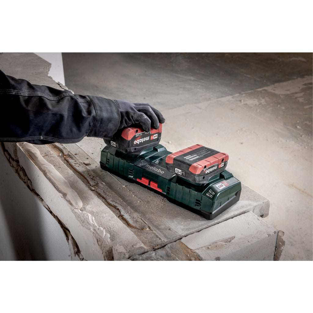  Metabo ASC 145 DUO Chargeur Double De Batterie 12V, 18V & 36V Li-ion (627495000)