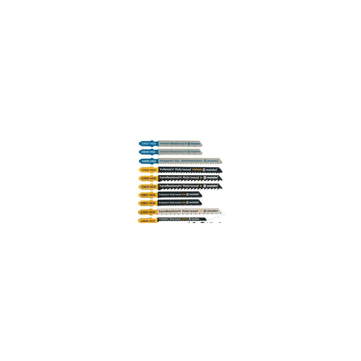  Metabo Assortiment De Lames De Scie Sauteuse (623599000)