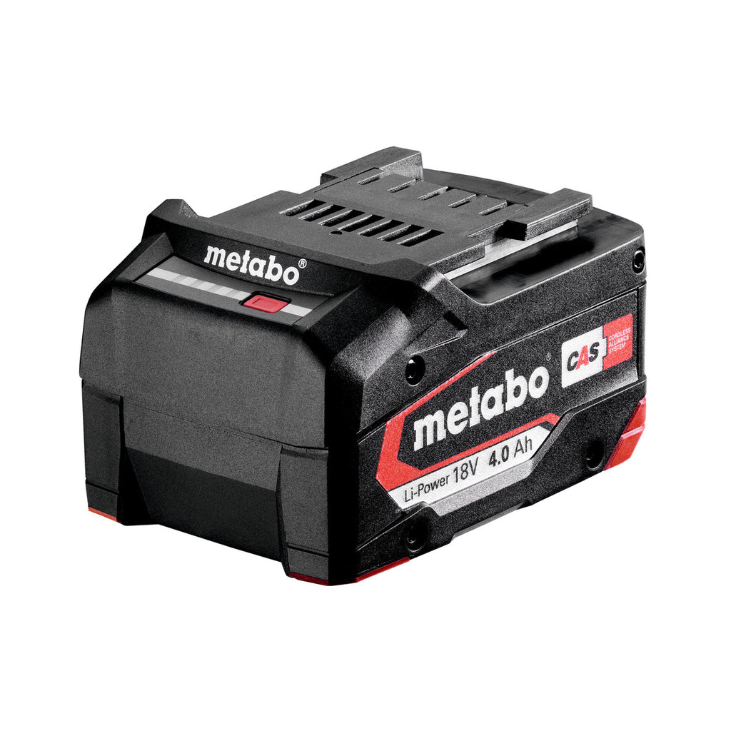  Metabo Batterie 18V 4.0Ah Li-ion Li-power Avec Témoin De Charge (625027000)