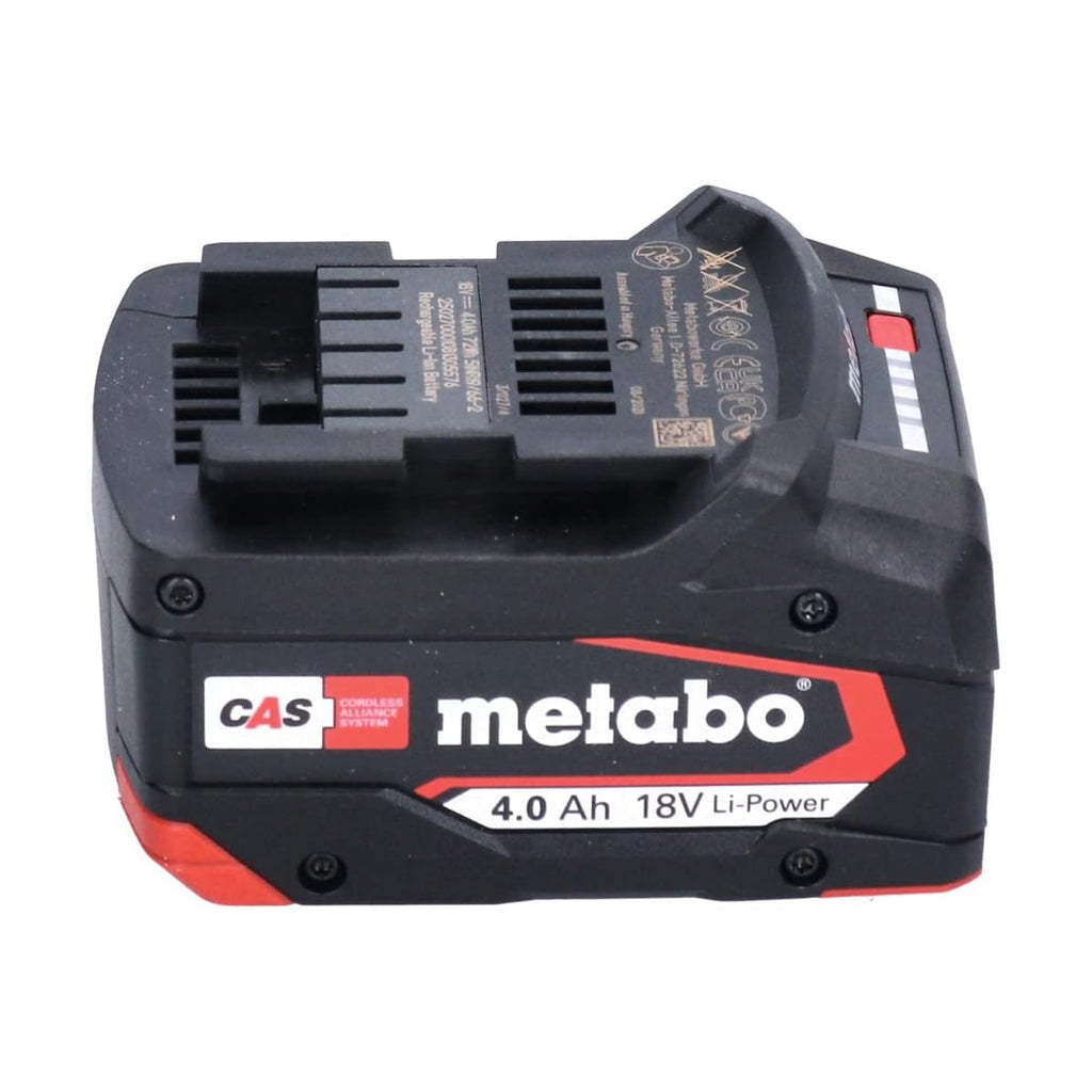  Metabo Batterie 18V 4.0Ah Li-ion Li-power Avec Témoin De Charge (625027000)