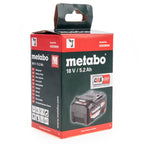  Metabo Batterie 18V 5.2Ah Li-ion Li-power Avec Témoin De Charge (625028000)