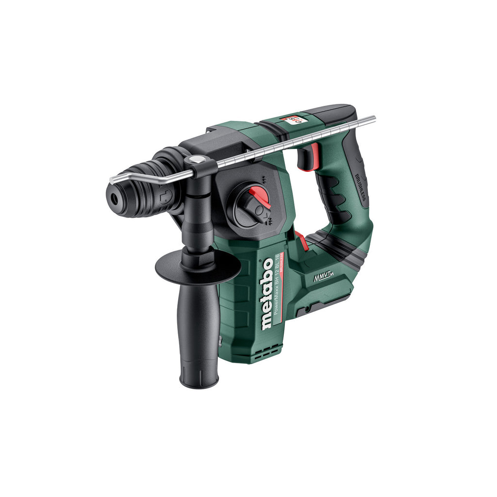  Metabo BH 12 BL 16 Marteau, Perforateur Sans Fil 12V Avec Coffret MetaBOX (600207840)