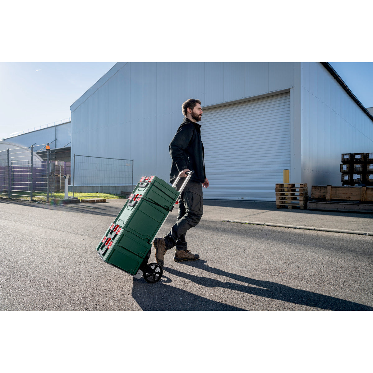  Metabo Chariot - Trolley Roulant Pour Coffret MetaBOX (626893000)