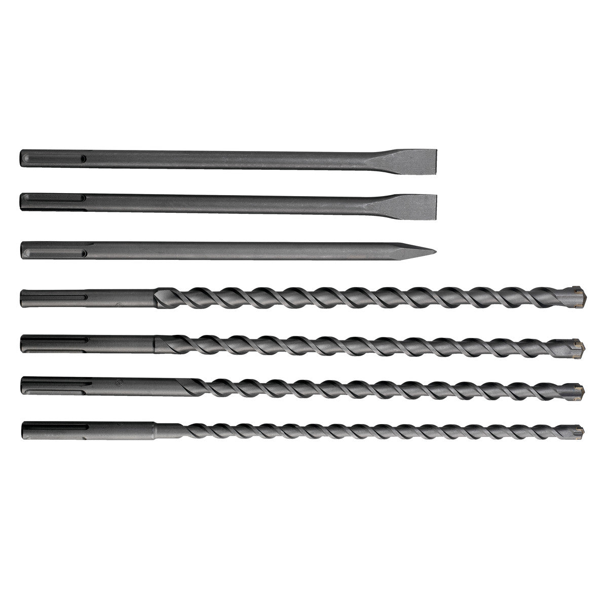  Metabo Coffret De 3 Burins Et 7 Forets SDS-MAX (623106000)
