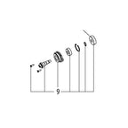  Metabo Engrenage Complet Pour Scie KGS254M (316075570)