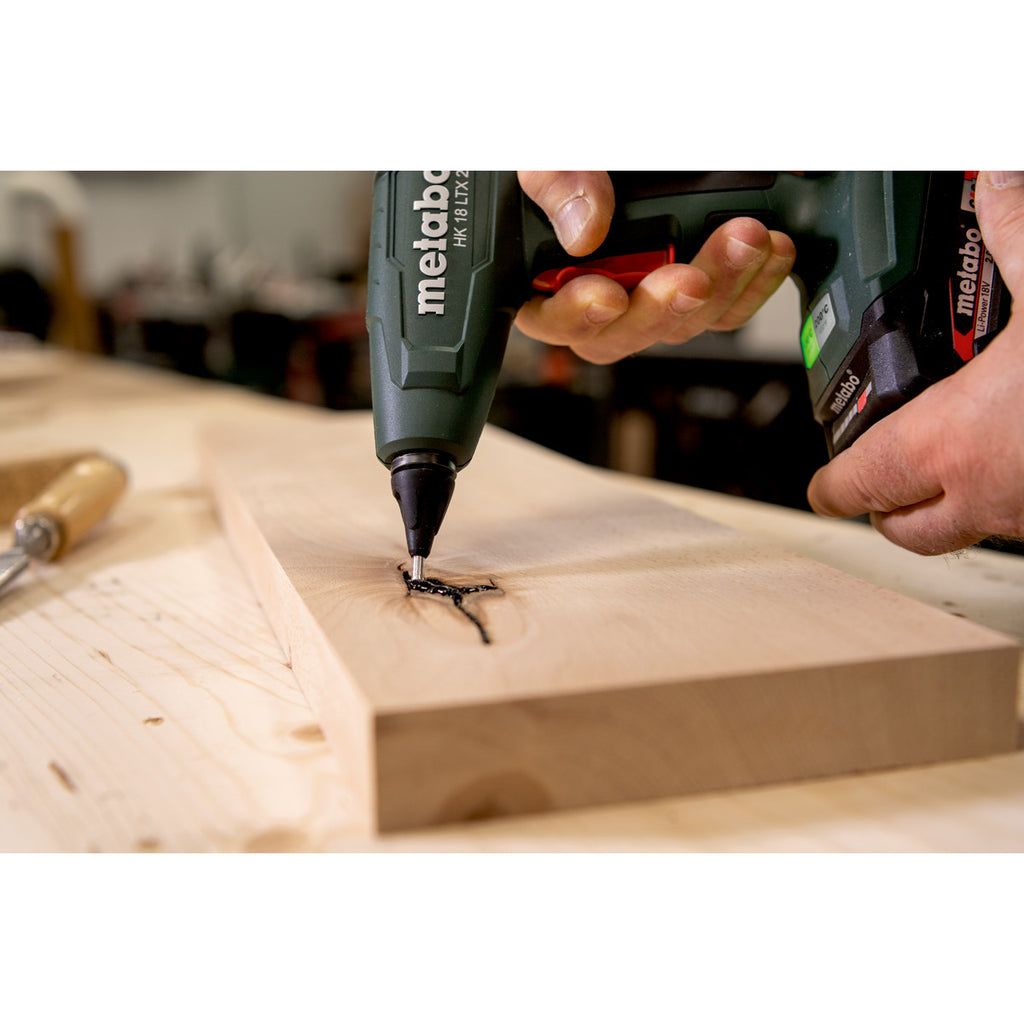  Metabo HK 18 LTX 20 Pistolet à Colle Chaude Sans Fil Avec Coffret Metabox 145 (600797840)