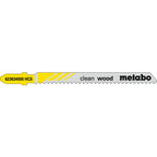  Metabo Lot De 5 Lames De Scie Sauteuse 74mm Pour Le Bois (623634000)