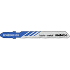 Metabo Lot De 5 Lames De Scie Sauteuse 74mm Pour Le Métal (623637000)