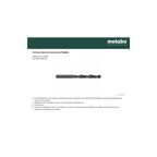  Metabo Lot De X10 Forets Métal HSS-R 4,8 X 86 MM (627738000)