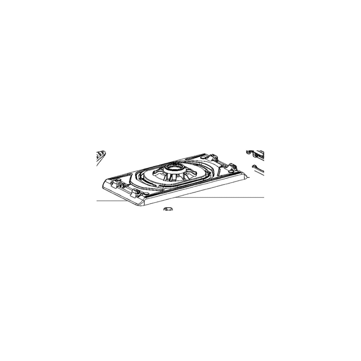  Metabo Plaque Oscillante Complète 93x185mm Ponceuse SRE 4350 TurboTec (316062660)
