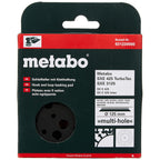  Metabo Plateau De Ponçage Velco ø125mm Pour Ponceuse SXE325Intec, SXE425, SXE425TurboTec (631220000)
