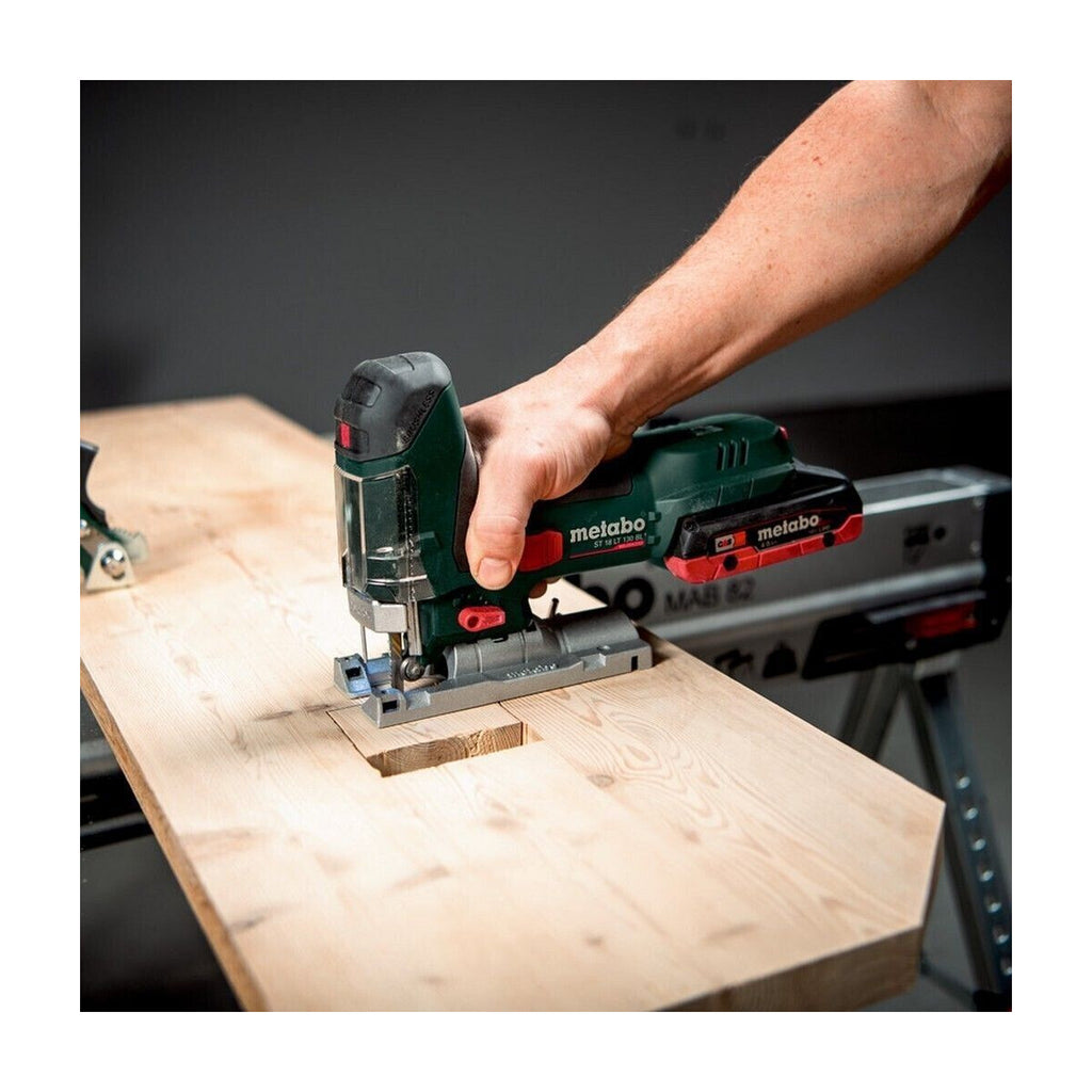  Metabo ST 18 LT 130 BL Scie Sauteuse Sans Fil 18V Avec Coffret MetaBOX 145 L (601054840)