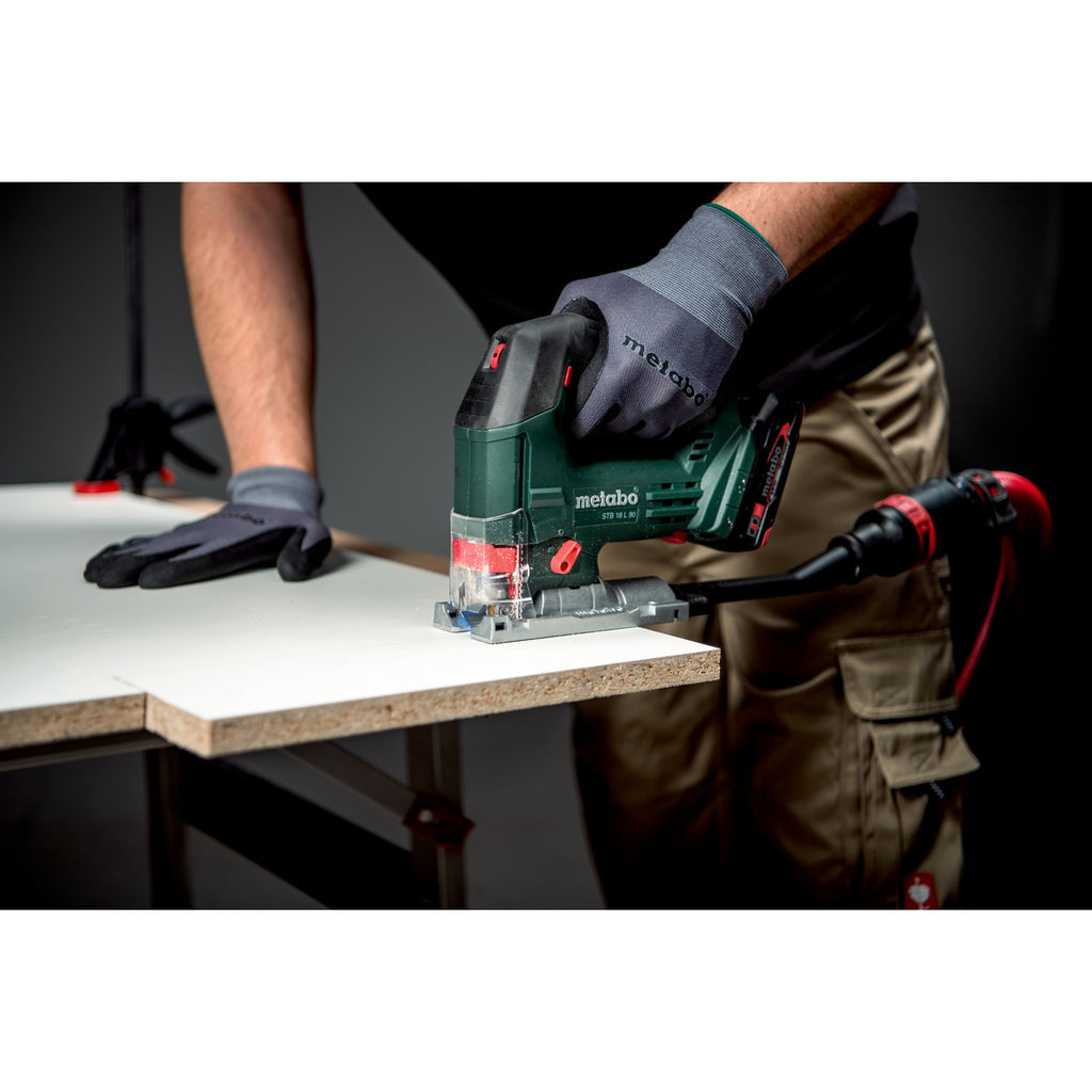  Metabo STB 18 L 90 Scie Sauteuse Sans Fil 18V Avec Coffret MetaBOX 145 L (601048840)