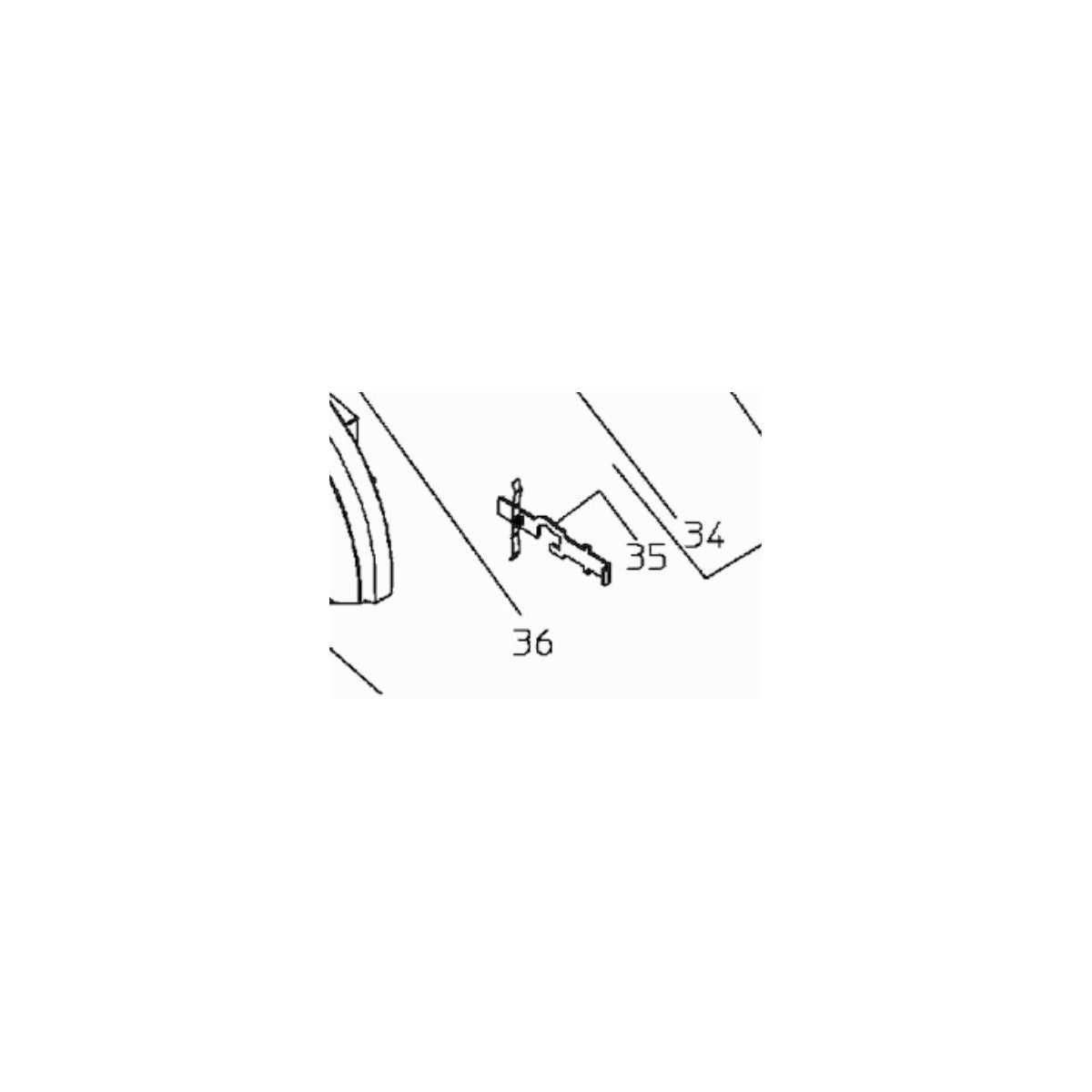  Metabo Verrouillage De Broche Complet Pour Scie KGS254 & KGS254M (1010734823)