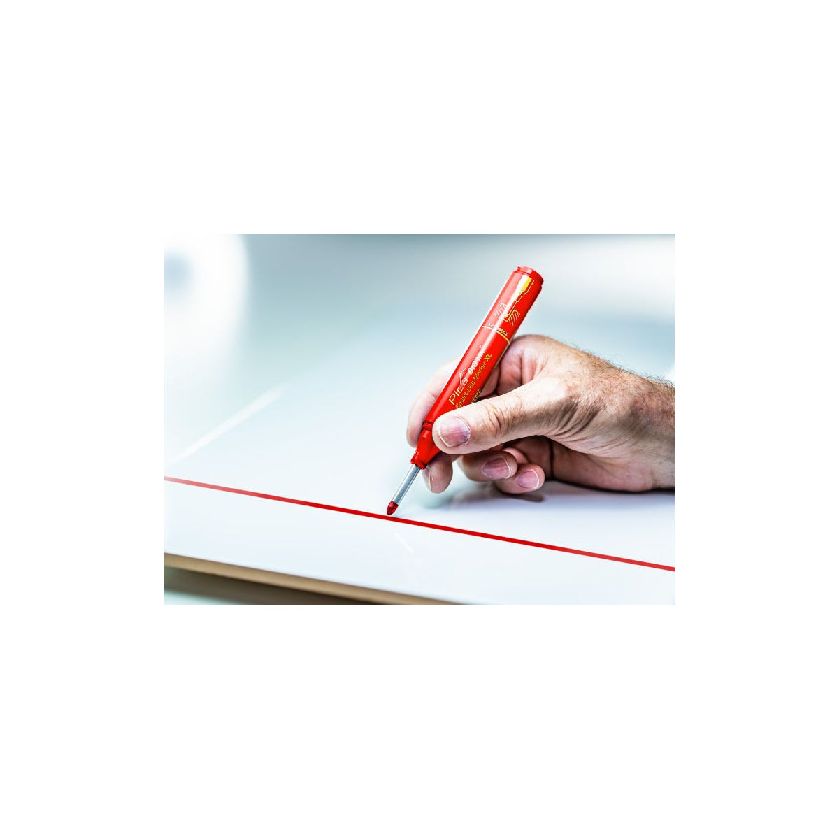  Pica BIG INK Rouge Marqueur Smart-Use XL 170/40