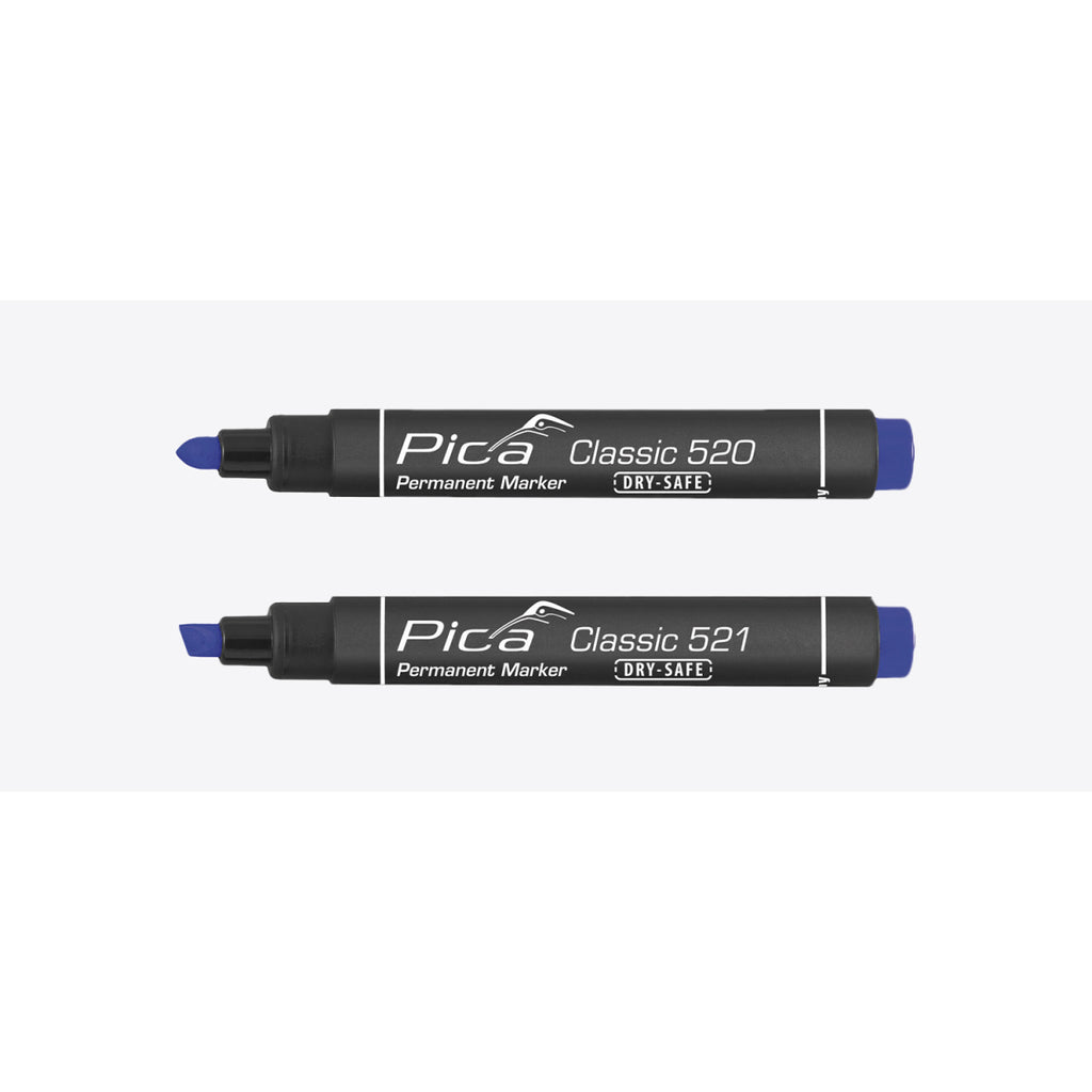  Pica CLASSIC 520 Set De 4 Marqueurs Permanent 4 Couleurs 520/04
