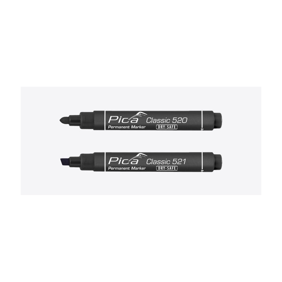  Pica CLASSIC 520 Set De 4 Marqueurs Permanent 4 Couleurs 520/04
