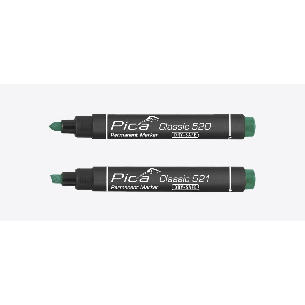  Pica CLASSIC 520 Set De 4 Marqueurs Permanent 4 Couleurs 520/04