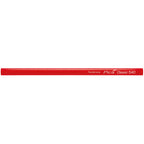  Pica Classic 540 Boite De 100 Crayons De Charpentier, Ovale, Rouge, 24cm 540/24-100