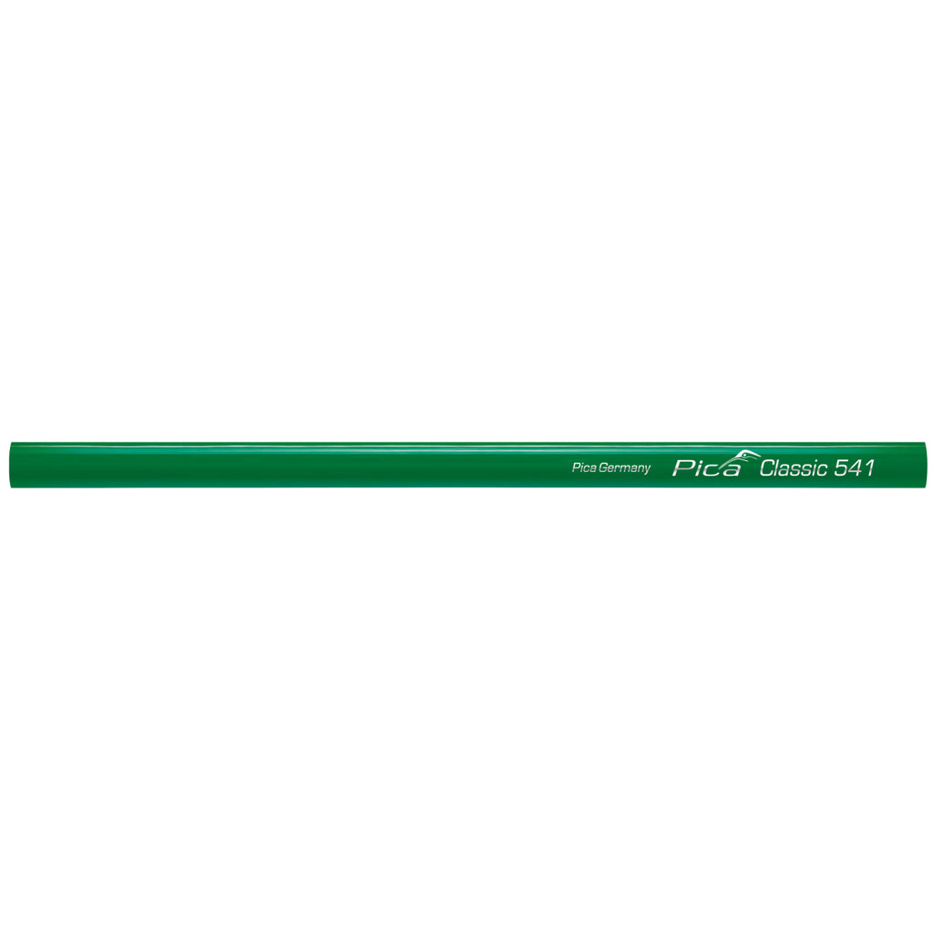  Pica Classic 541 Boite De 100 Crayons De Maçon, Ovale, Vert, 30cm 541/30-100