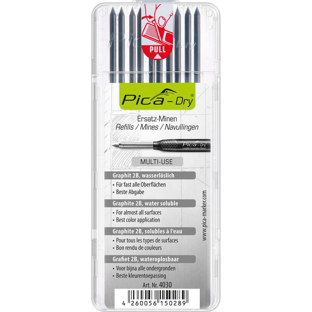  Pica DRY Mines De Rechange Graphite 2B 4030