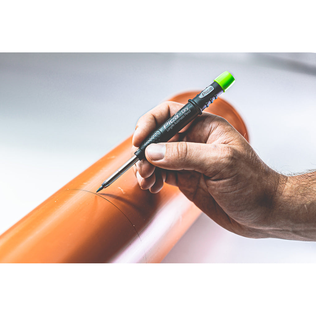  Pica DRY Set Crayon De Chantier Longlife 3030 & Mines De Rechange 30402
