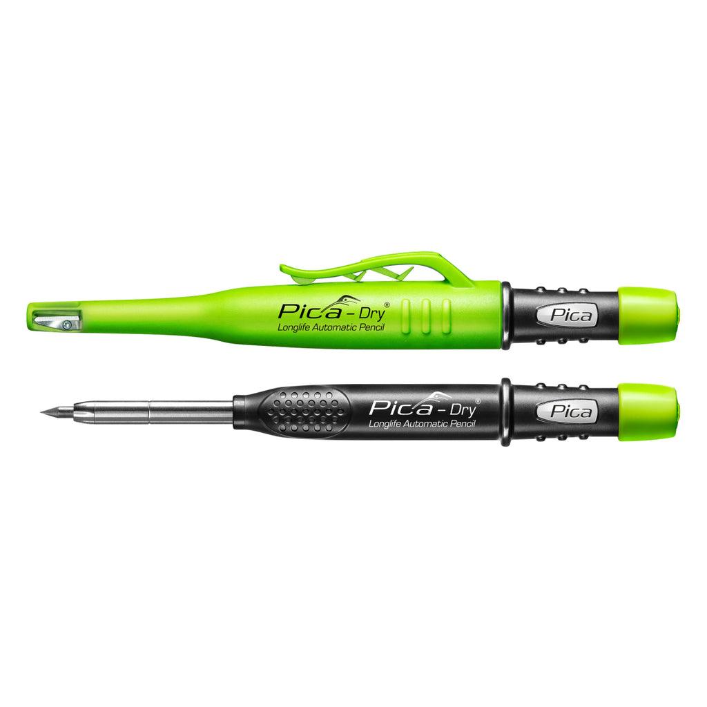  Pica DRY Set Crayon De Chantier Longlife 3030 & Mines De Rechange 30403