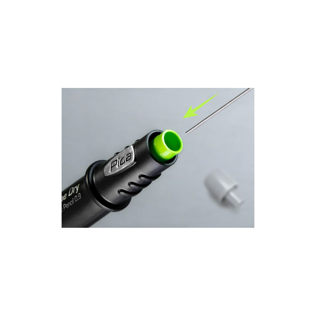  Pica FINE DRY Crayon De Chantier Porte Mine De Précision 0.9 Mm Longlife 7070