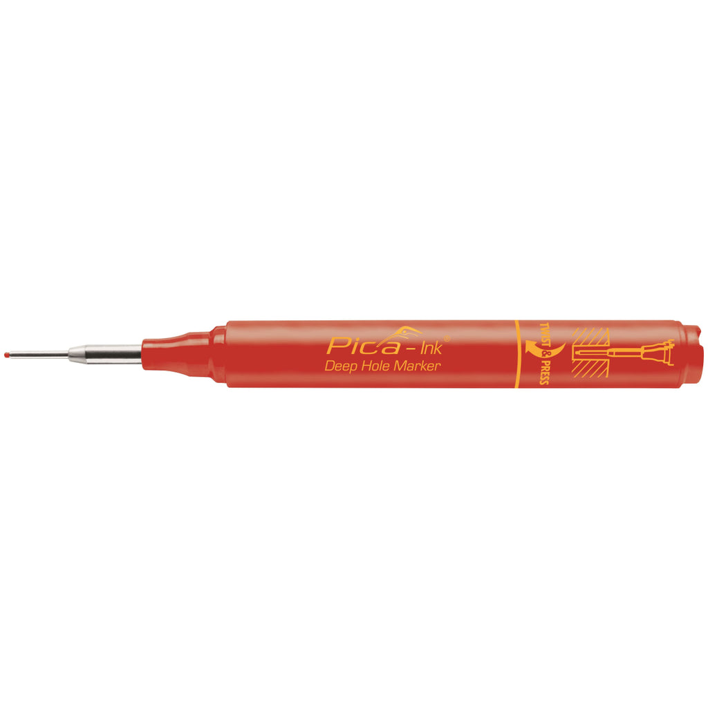  Pica INK Rouge Marqueur Pour Accès Difficiles 150/40