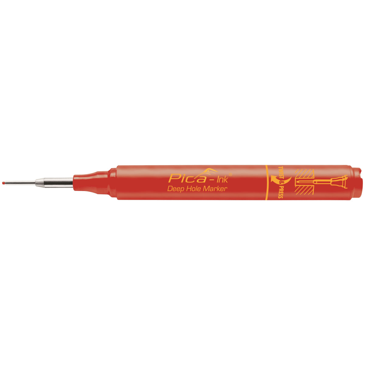  Pica INK Rouge Marqueur Pour Accès Difficiles 150/40
