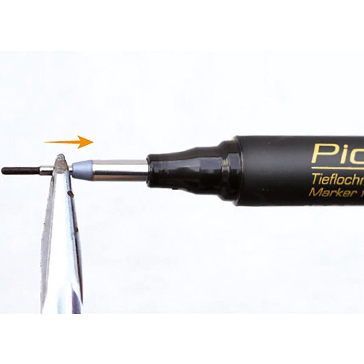  Pica INK Rouge Marqueur Pour Accès Difficiles 150/40