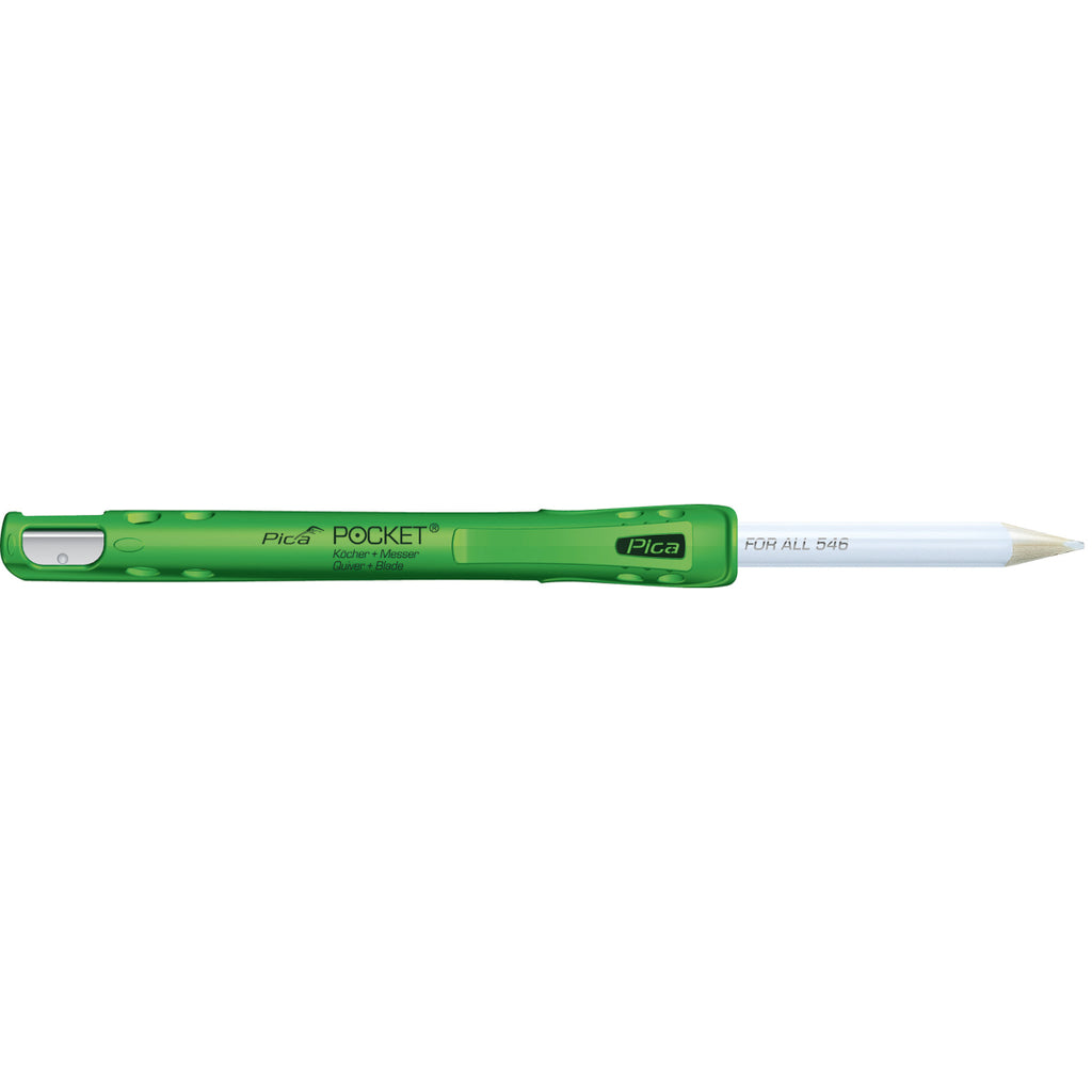  Pica POCKET Boite De 10 Carquois Avec Taille-crayon Intégré 505