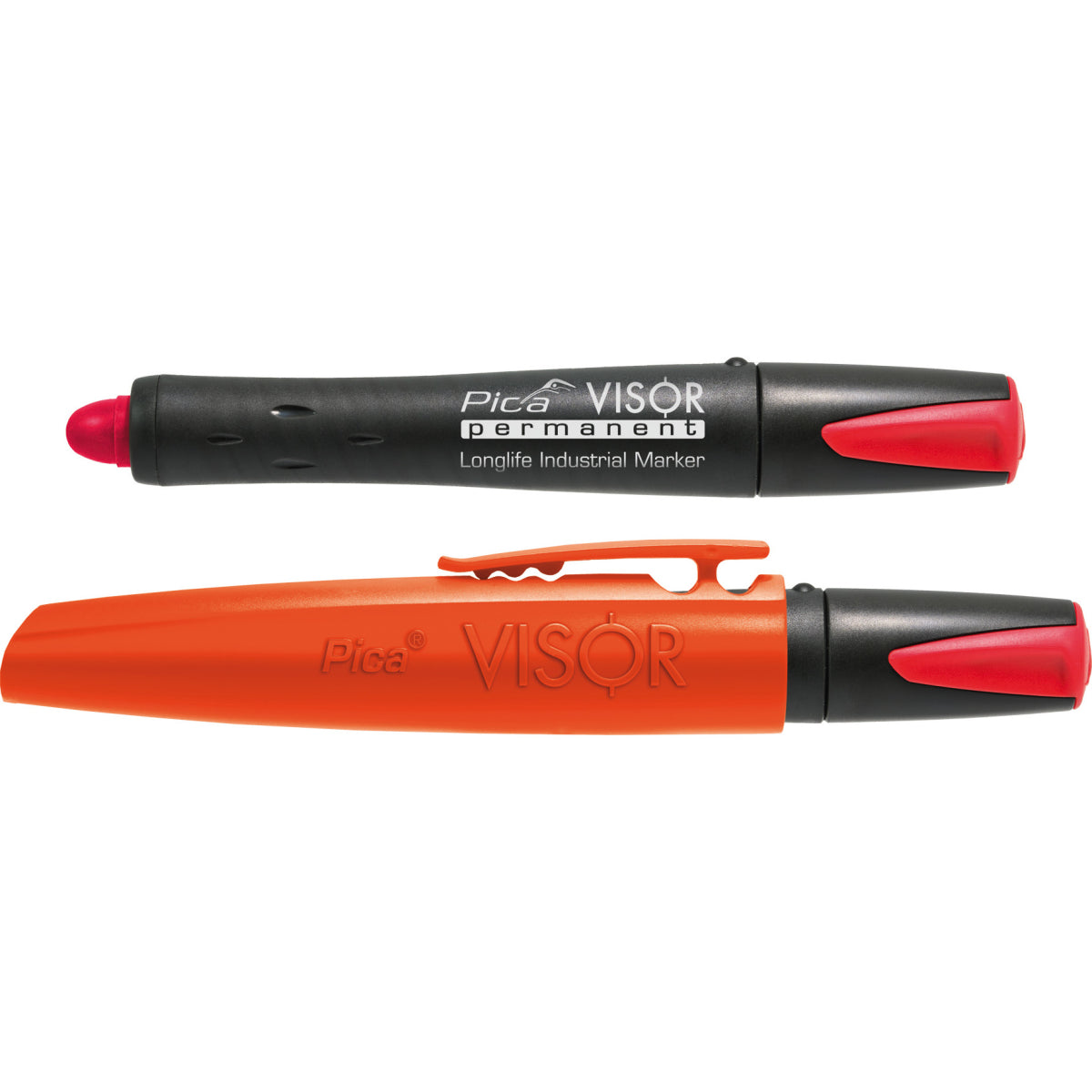  Pica VISOR Marqueur Industriel Rouge Permanent 990/40