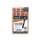  Pica VISOR Mines De Rechange Orange Fluo Pour Marqueurs Permanent 991/54